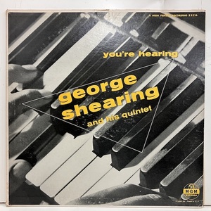 ●即決LP George Shearing / You're Hearing 米オリジナル(Lpとしての)、Dg Mono e3216 j37665 ョージ・シアリングジョージ・シアリング
