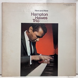 ●即決LP Hampton Hawes / Here and Now s7616 j37729 米オリジナル、黒金ツヤDg Stereo ハンプトン・ホーズ