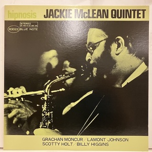 ●即決LP Jackie McLean / Hipnosis gxf3022 j37742 日オリジナル、78年プレス ジャッキー・マクリーン