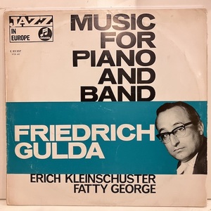 ●即決LP Friedrich Gulda / Music for Piano and Band c83357 ej3633 独オリジナル Arne Domnerus 
