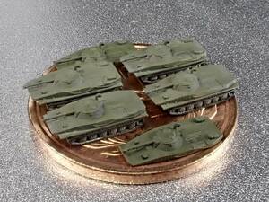 1/700　MR SET8 　現用ロシア軍　PT-76セット