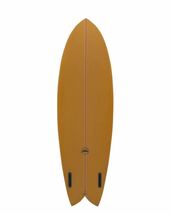 スーパーセール!新品！大特価！ALOHA SURFBOARDS KEEL TWIN PU MUSTARD 5’10” 34.26L FUTURE _画像3