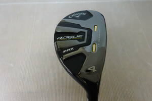 キャロウェイ ROGUE ST MAX ユーティリティ 4U 20度　VENTUS 5 for Callaway(S)★ストレートで大きな飛びをラクに飛ばせる