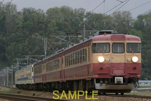 ☆90～00年代鉄道10jpgCD「475系急行型電車他北陸本線普通列車その13(小杉～呉羽～富山、東富山～水橋)」☆