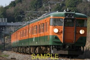 ☆90～00年代鉄道10jpgCD[115系下関車2・4連、113系湘南色4連(貸出編成)、105系・クモハ123(山陽本線小野田～厚狭、下関駅)]☆