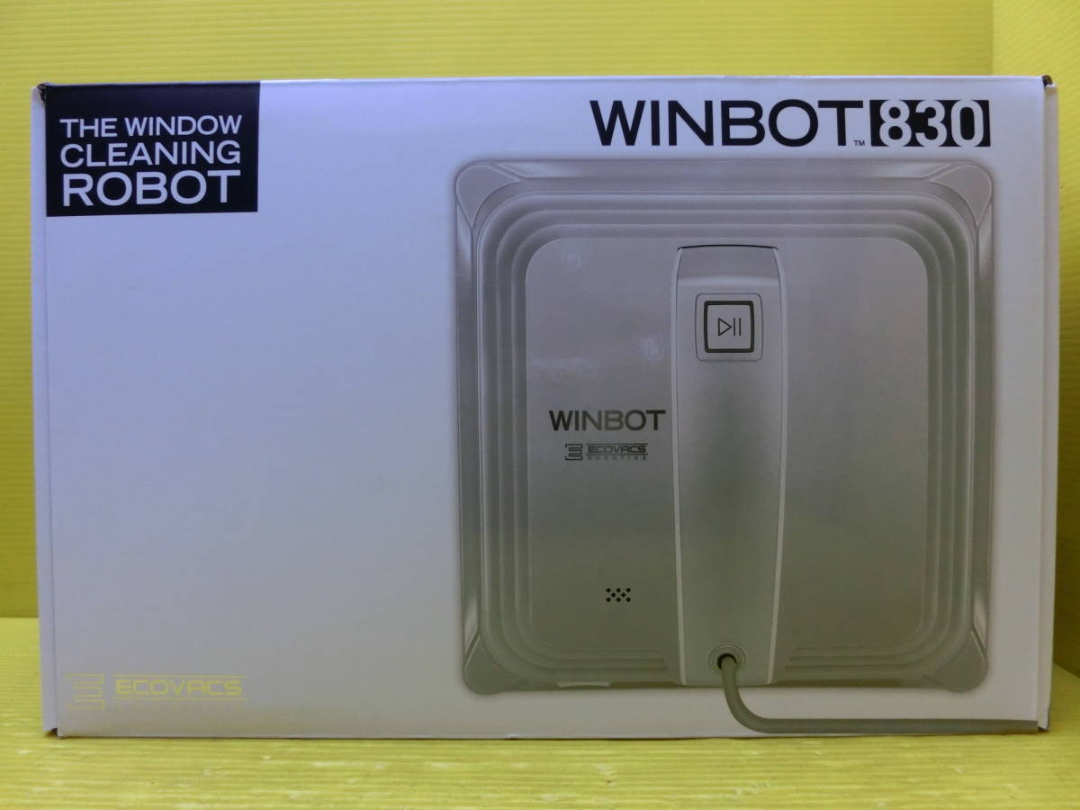 未使用品】ECOVACS 窓用ロボット掃除機WINBOT W850 お掃除ロボット 