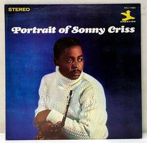S80307▲国内盤/見本盤 Portrait of Sonny Criss LPレコード ソニー・クリス/ウォルターデイビス/ポールチェンバース/アランドウソン