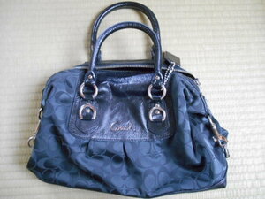 COACH　コーチ　ハンドバッグ　ブラック　黒　