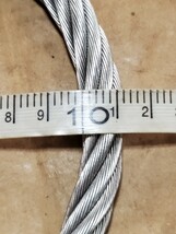 エンドレスワイヤー 台付けワイヤー 12㎜ 手編み No.6_画像4