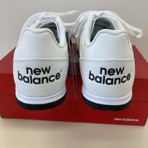 2023 新品 newbalance 27.0 トレーニング シューズ 442 TEAM TF WT2 2E WHITE ニューバランス サッカー トレシュー ホワイト チーム メンズ_画像4