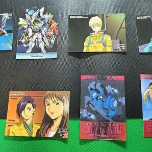 新機動戦記ガンダムW 「歴代ガンダム&キャラクターコレクションカード」セット
