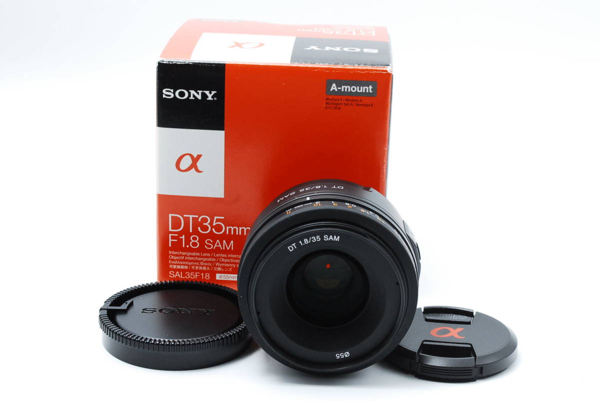 美品SONY レンズDT35mm F1.8 SAM SAL35F18 保護フィルター付き| JChere