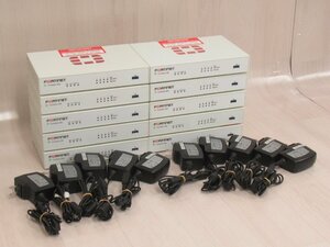 Ω x1# 13652# 保証有 Fortinet【 FG-30E 】(10台セット) ライセンス期限切れ FortiGate-30E UTM 領収書発行可・祝10000取引突破!