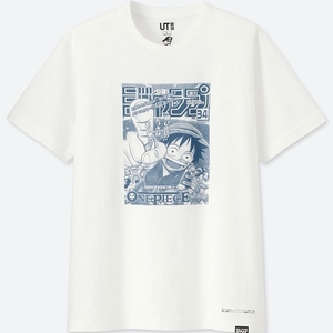 完売品 入手困難 新品 限定 ワンピース UTコラボ シャツ3XL 尾田栄一郎 ルフィー 原画 漫画 表紙 少年ジャンプ 50周年 ジャンプ50th a