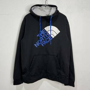 送料無料☆THE NORTH FACE☆ノースフェイス☆プリントロゴスウェットパーカー☆ブラック☆M☆G23