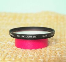 Kenko MC SKYLIGHT (1B)レンズフィルター 58mm　３_画像5