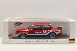 限定500台 スパーク ナショナルモデル 1/43 BMW 320 ターボ Gr5 1978 DRM ニュルブルクリンク スーパースプリント #59 SG833　57CE/95