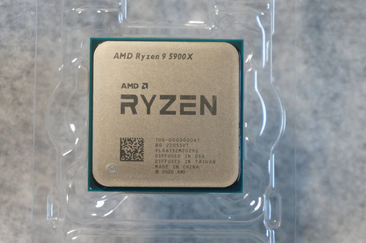 中古】AMD Ryzen 9 5900X without cooler 3.7GHz 12コア/ 24スレッド