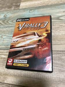 ★ Бесплатная ★доставка ПК★V-Rally3★Windows версия ★V ралли★ чехол поврежден (плата хорошая) ★