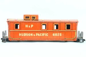 メーカー不明 ＊ H&P HUDSON&PACIFIC 6025 機関車 ブリキ製 鉄道模型 HOゲージ ＊ #2654