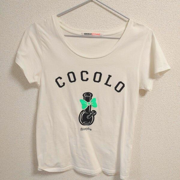 COCOLO Girlfriend 新品 Tシャツ 半袖Tシャツ ロゴTシャツ