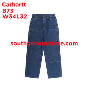 カーハート Carhartt B73 W34L32 ダブルニー デニムパンツ ペインターパンツ ダブルフロント