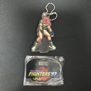 SNK ネオジオ NEOGEO ヴィレッジヴァンガード 限定 ブラインドアクリルスタンド キーホルダー レオナ 暴走 アクリルスタンド KOF