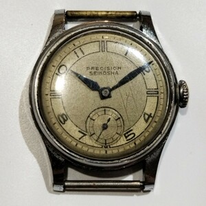 精工舎 セイコー SEIKO SEIKOSHA PRECISION スモールセコンド　手巻き ヴィンテージ　vintage　現状品 腕時計　フェイスのみ