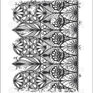 新品☆美しいレース柄 バックグラウンド 背景 スタンプ Heartfelt Creations Timeless Lace