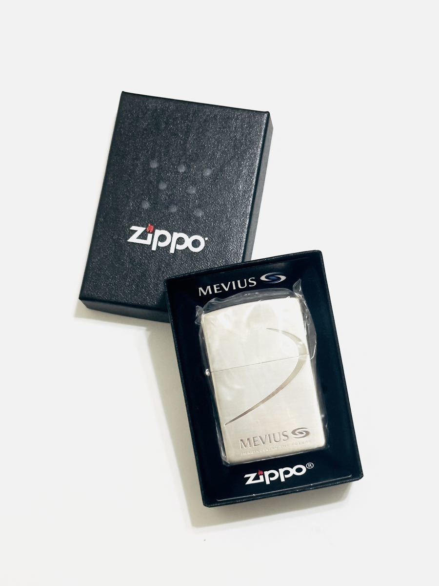 オンラインストア特注 - 抽プレ MEVIUS オリジナルZippo 白 - 最新商品