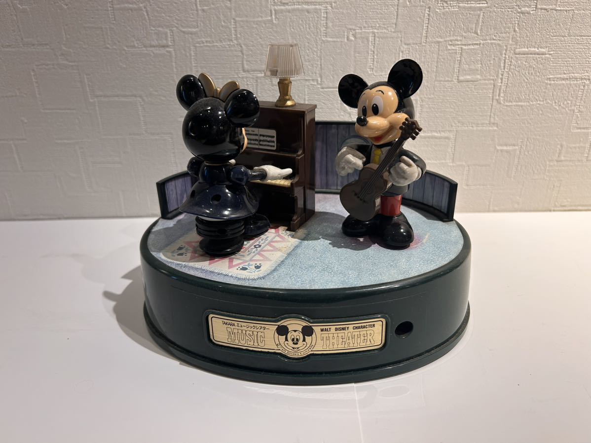 激レア ディズニー ミッキー ミニー 4点 フォトフレーム 置物 時計