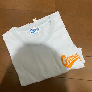 GLowww Tシャツ　Lサイズ　ブルー　水色カラー