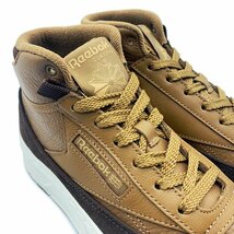 【新品】Reebok Club C Geo Mid / リーボック クラブ C ジオ ミッド / WildBrown×BrushBrown×TrueBeige / 25.0cm【セール】箱付_画像4