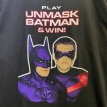 90s BATMAN & ROBIN ムービー 両面プリント Tシャツ ヴィンテージ PEPSI アドバタイジング 企業 USA製 映画 バットマン 90s_画像4