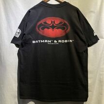 90s BATMAN & ROBIN ムービー 両面プリント Tシャツ ヴィンテージ PEPSI アドバタイジング 企業 USA製 映画 バットマン 90s_画像2