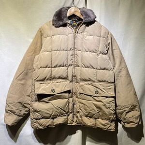  состояние * 50s BAUER DOWN пуховик USA производства Vintage первый установленная дата. . бирка Eddie Bauer Bauer down Skyline na-60s 70s