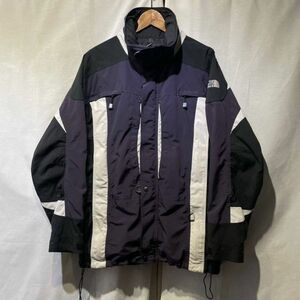 希少! 90s THE NORTH FACE パープル マウンテンジャケット 海外企画 ヴィンテージ ザノースフェイス extreme gear