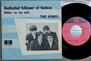 The Kinks-Dedicated Follower Of Fashion★蘭Orig.封筒状カヴァー7&#34;