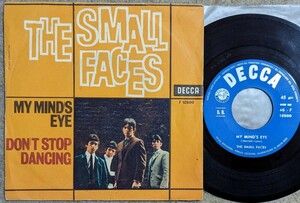 Small Faces-My Mind's Eye★伊Orig.7"/マト1/Ronnie Lane/Steve Marriott/Mods