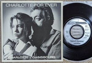 Charlotte Gainsbourg & Serge Gainsbourg-Charlotte For Ever★仏Orig.7"