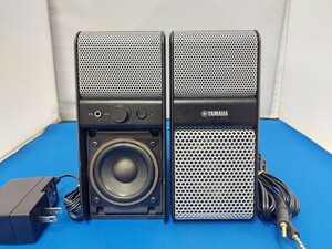 ★動作確認済★YAMAHA ヤマハ★パワード スピーカー NX-50★左右1組 ペア セット★ACアダプター/ケーブル★音響機器★コンパクト/高音質★