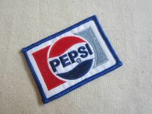 【中古】PEPSI ペプシ ジュース アメリカ パッケージ 企業 ワッペン/パッチ 古着 自動車 レーシング ビンテージ スポンサー 538_画像1