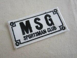 MSG SPORTSMAN CLUB スポーツマンクラブ 企業 ワッペン/パッチ USA 古着 アメカジ カスタム キャップ ワークシャツ ② 532