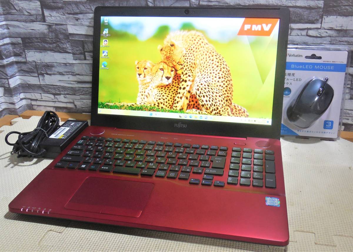 新品SSD 512GB 第6世代Core i3 8GB 富士通LIFEBOOK A576/N 15.6インチ