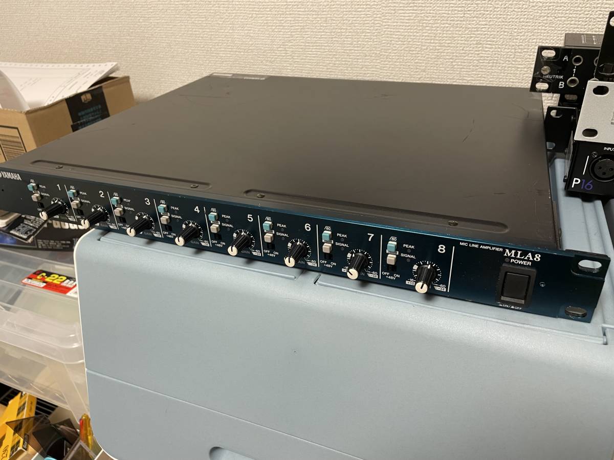 YAMAHA MLA8 8chマイクプリアンプ - JChere雅虎拍卖代购