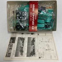 未組立 GUNZE 1/24 F1 BENETTON B187 グンゼ産業 ベネトン フォード モーターライズキット プラモデル ミニカー 当時物_画像6