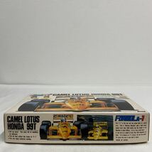 未組立 ARII 1/24 CAMEL LOTUS HONDA 99T 中嶋悟 A.セナ F1 GP アリイ キャメル ロータスホンダ モーターライズ プラモデル ミニカー_画像5