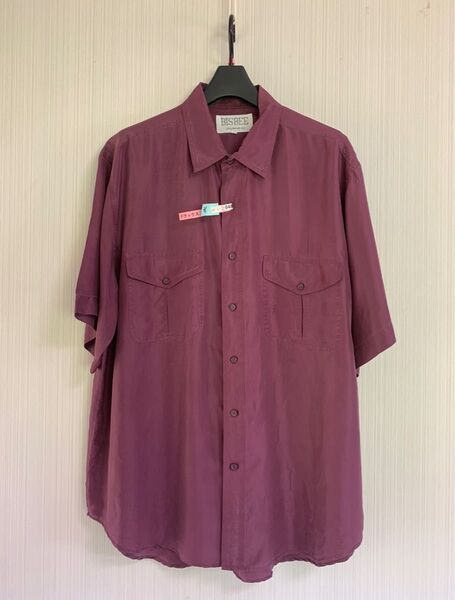 SILK SHIRTS シルク シャツ ラルフローレン オープンカラー AURALEE