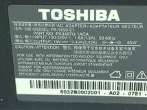 P-2890 東芝 製 PA-1650-01 仕様 19V 3.42A ノートPC用ACアダプター 即決品_画像7