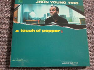 【送料無料】中古CD ★THE JOHN YOUNG TRIO/A TOUCH OF PEPPER ☆ジョン・ヤング・トリオ 紙ジャケ ARGO LP-713